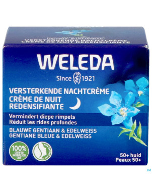 Weleda gentiane bleue & edelweiss cr nuit    40ml