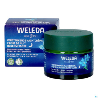 Weleda gentiane bleue & edelweiss cr nuit    40ml