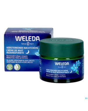 Weleda gentiane bleue & edelweiss cr nuit    40ml