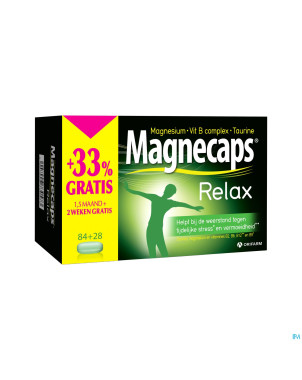 Magnecaps relax comp 84 + 28 grat.