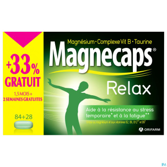 Magnecaps relax comp 84 + 28 grat.