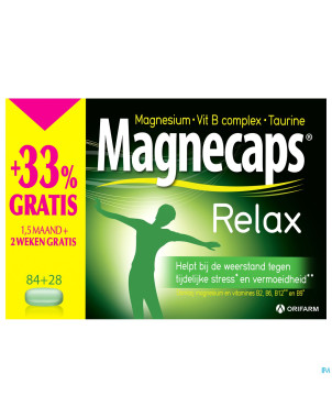 Magnecaps relax comp 84 + 28 grat.