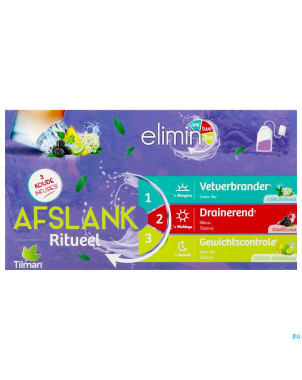 Elimin one two tea purple sach infusions 3x14