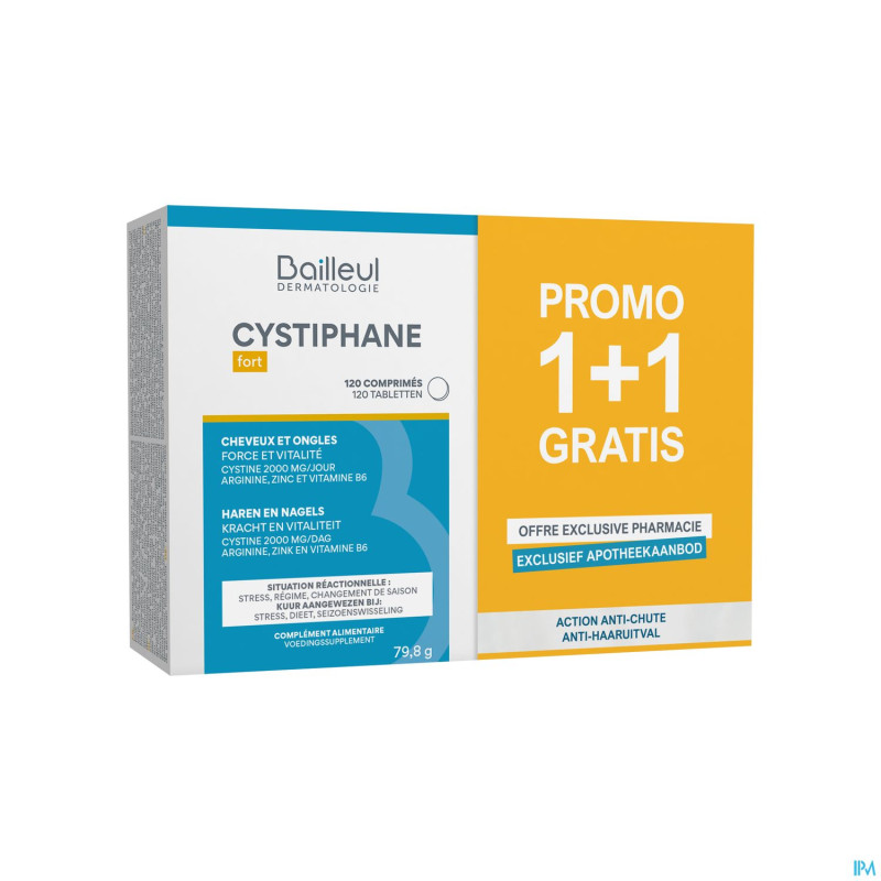 Cystiphane comp 120 duo pack 1+1 gratuit