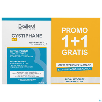 Cystiphane comp 120 duo pack 1+1 gratuit