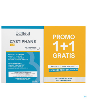 Cystiphane comp 120 duo pack 1+1 gratuit