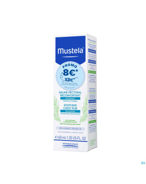 Mustela ss baume pectoral reconfortant 40ml promo