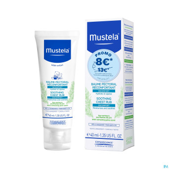 Mustela ss baume pectoral reconfortant 40ml promo