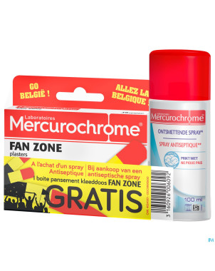 Mercurochrome promo spray a/septiq.+pans. 100ml