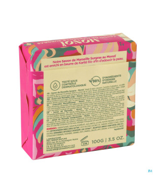 Mkl savon marseille surgras monoi ed limit100g