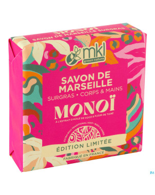 Mkl savon marseille surgras monoi ed limit100g