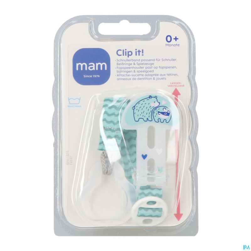 Mam clip it! pure attache-sucette