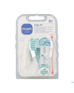 Mam clip it! pure attache-sucette