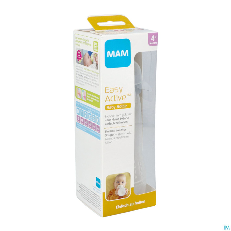 Mam easy active baby bottle uni 330ml