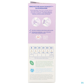 Mam easy start a/colic bib. pure matt lilas 320ml