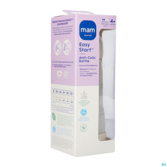Mam easy start a/colic bib. pure matt uni 320ml