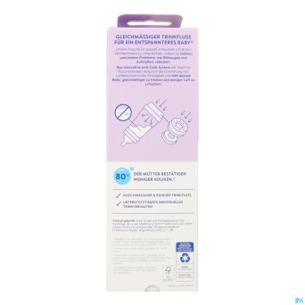Mam easy start a/colic bib. pure matt uni 320ml