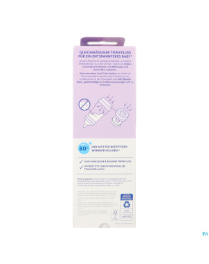 Mam easy start a/colic bib. pure matt uni 320ml