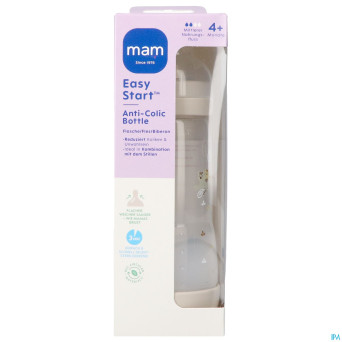 Mam easy start a/colic bib. pure matt uni 320ml