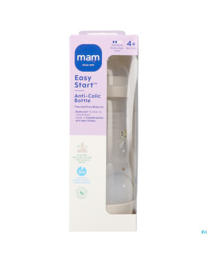 Mam easy start a/colic bib. pure matt uni 320ml