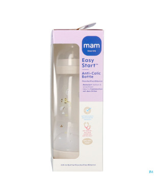 Mam easy start a/colic bib. pure matt uni 320ml