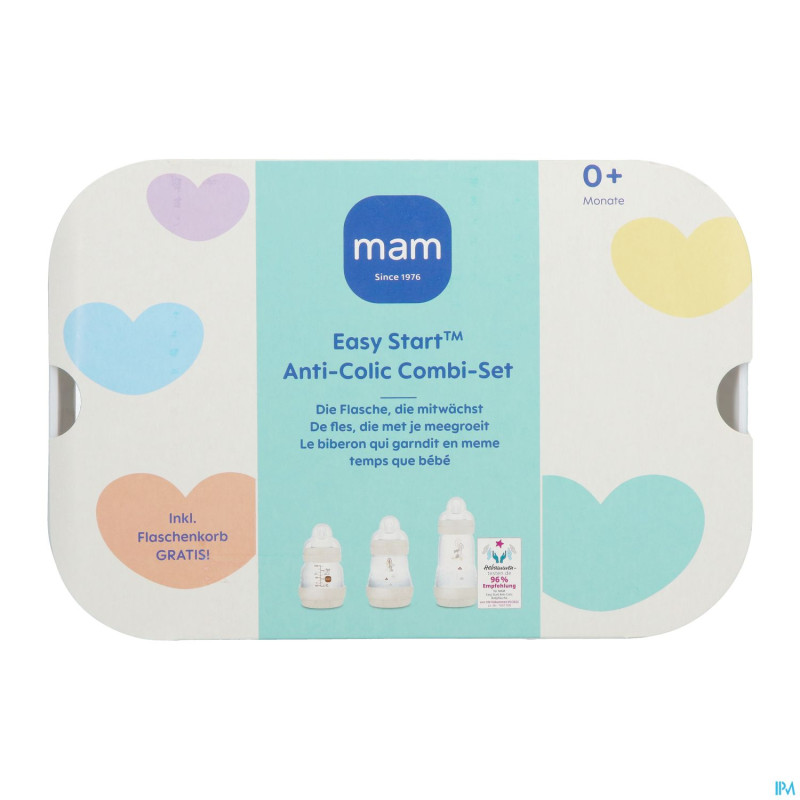 Mam easy start a/colic pure combi-set 6 prod.