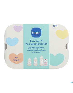 Mam easy start a/colic pure combi-set 6 prod.