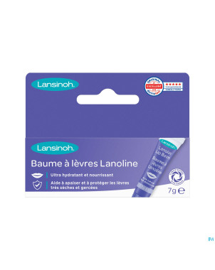 Lansinoh lanoline baume levres hpa tube 7g