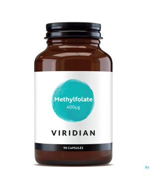 Viridian methylfolate 400mcg v-caps 90