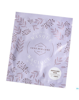 Cent pur cent plumping sheetmask