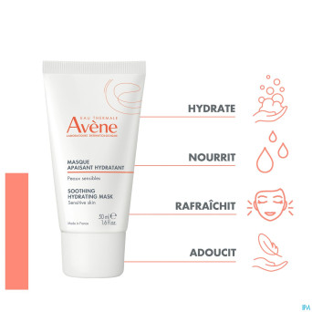 Avene essentiels masque apaisant hydratant    50ml