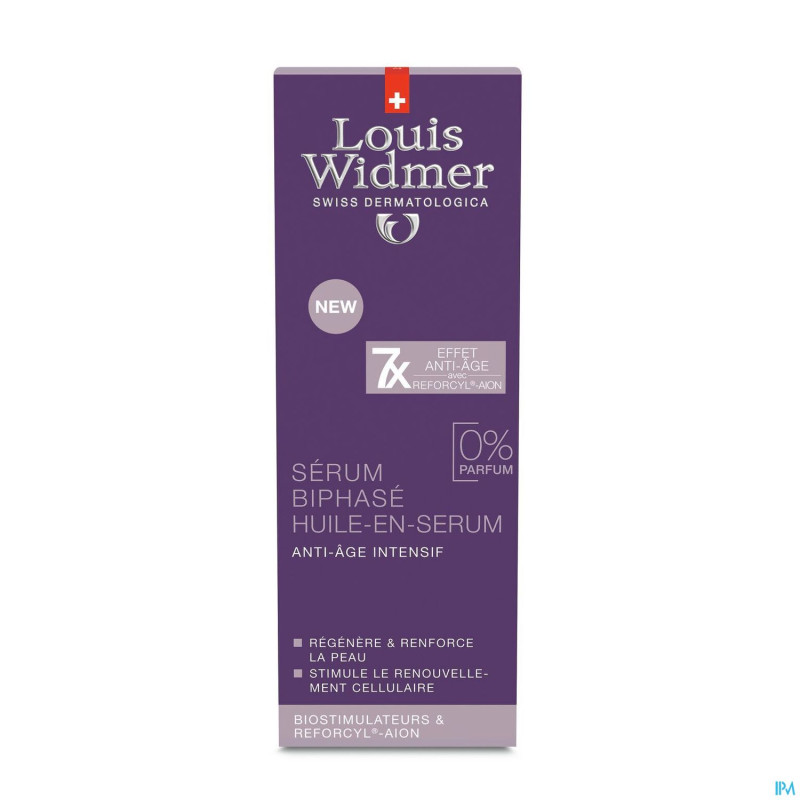 Widmer aai huile-serum intense biphase n/parf 35ml