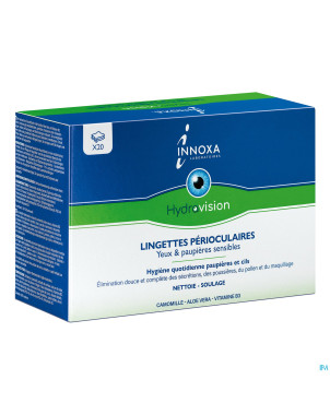 Innoxa hv lingettes occulaires 20
