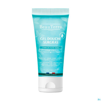 Beauterra gel douche surgras aloe vera tube 200ml