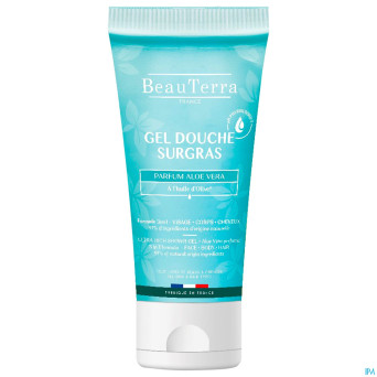 Beauterra gel douche surgras aloe vera tube 200ml