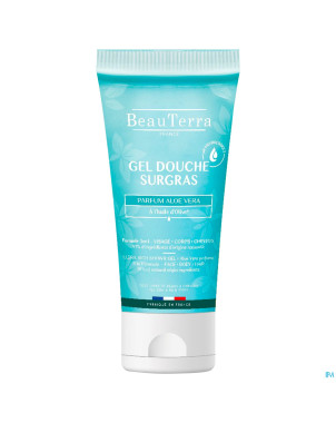 Beauterra gel douche surgras aloe vera tube 200ml