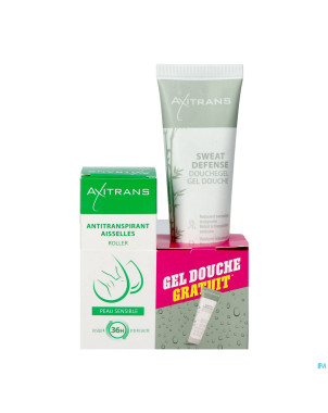 Axitrans roller peau sens.20ml+gel dche 100ml grat