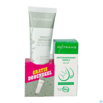 Axitrans roller peau sens.20ml+gel dche 100ml grat