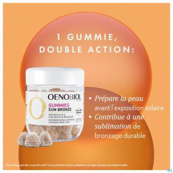 Oenobiol gummies sun bronze 60