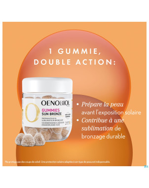 Oenobiol gummies sun bronze 60