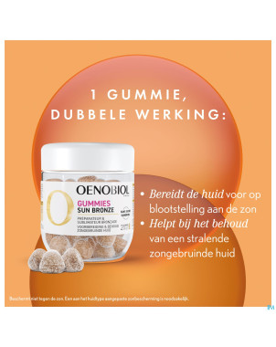 Oenobiol gummies sun bronze 60