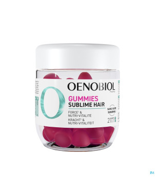 Oenobiol gummies sublime hair 60