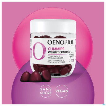 Oenobiol gummies weight control 60