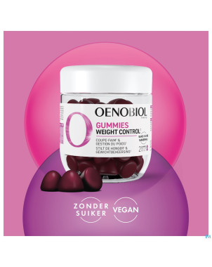 Oenobiol gummies weight control 60