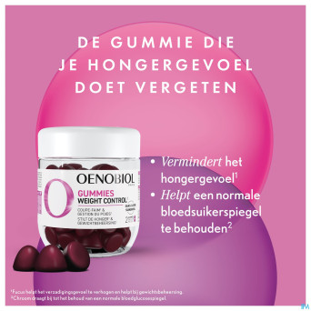 Oenobiol gummies weight control 60
