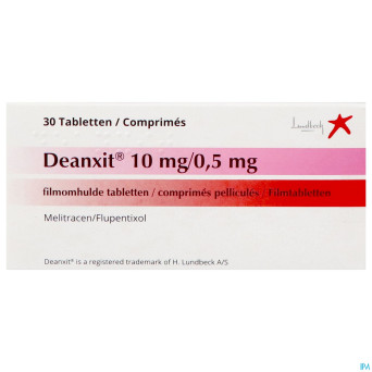 Deanxit pi pharma 10mg/0,5mg comp pell 30 pip