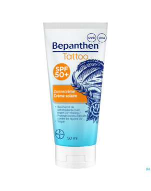 Bepanthen tattoo creme solaire tube 50ml