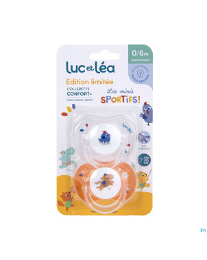 Luc&lea duo sucette 0-6m ana jo ete 2