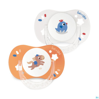 Luc&lea duo sucette 0-6m ana jo ete 2