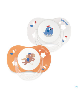 Luc&lea duo sucette 0-6m ana jo ete 2